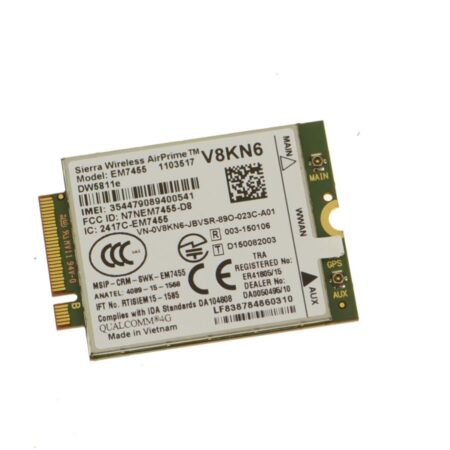 Ebid Dealz Replacement for 5811E DW5811e M.2 Mobile Broadband 4G LTE WWAN Wireless Card V8KN6 0V8KN6 CN-0V8KN6